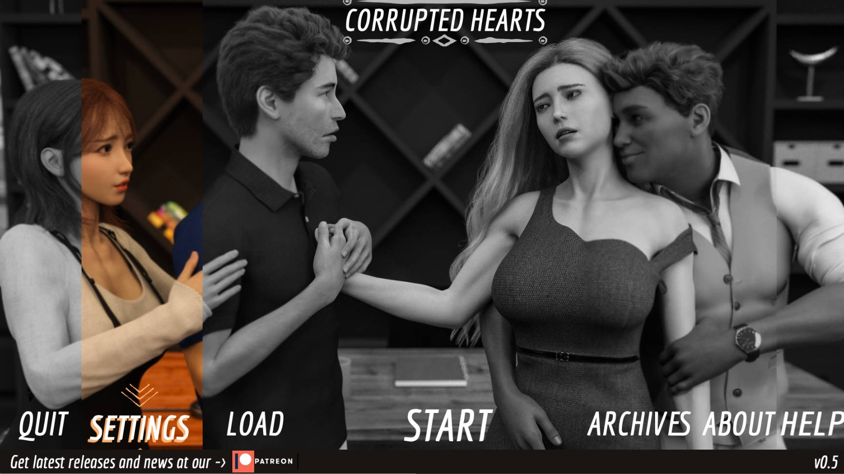 【PC+安卓+IOS/欧美SLG】腐化之心v0.5B汉化版【3.15G/更新/汉化/沙盒】