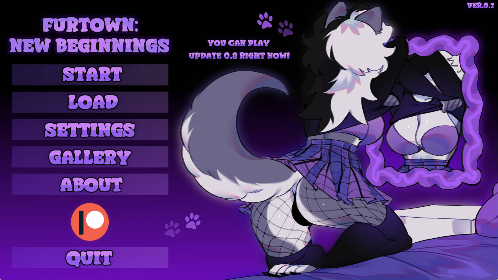 【PC+安卓+IOS/欧美SLG】毛皮镇： 新的开始0.7汉化版【1.00G/更新/汉化/动态】