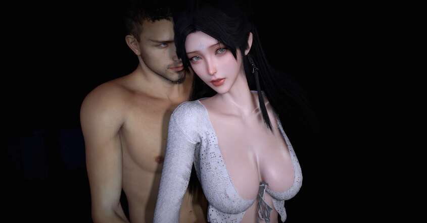 【3D同人视频/全动态/VAM】清漪侍奉 【1V+1.74G】