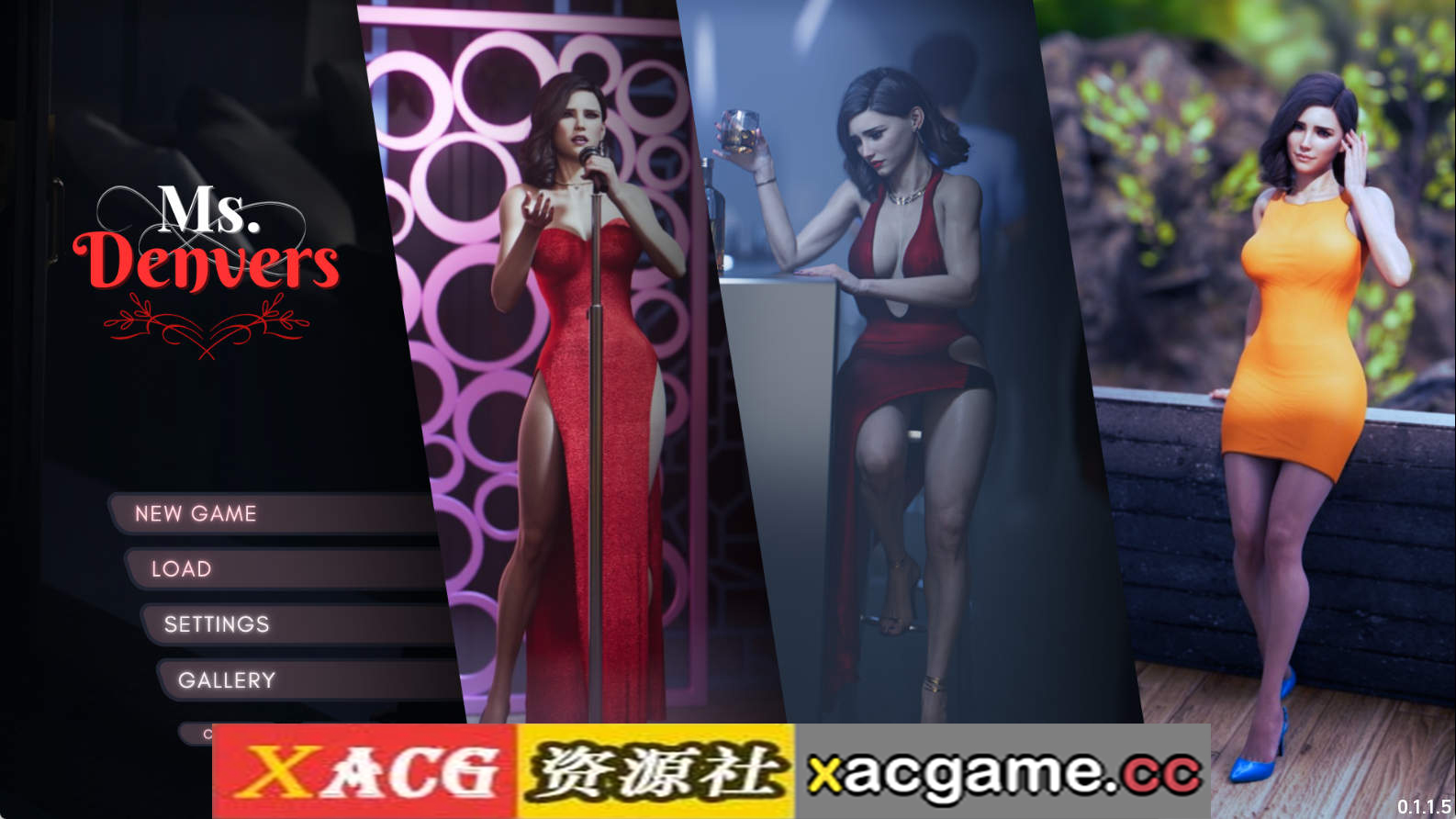 【PC+安卓+IOS/欧美SLG】丹弗斯小姐v0.11 AI版【3.53G/汉化/动态/更新】