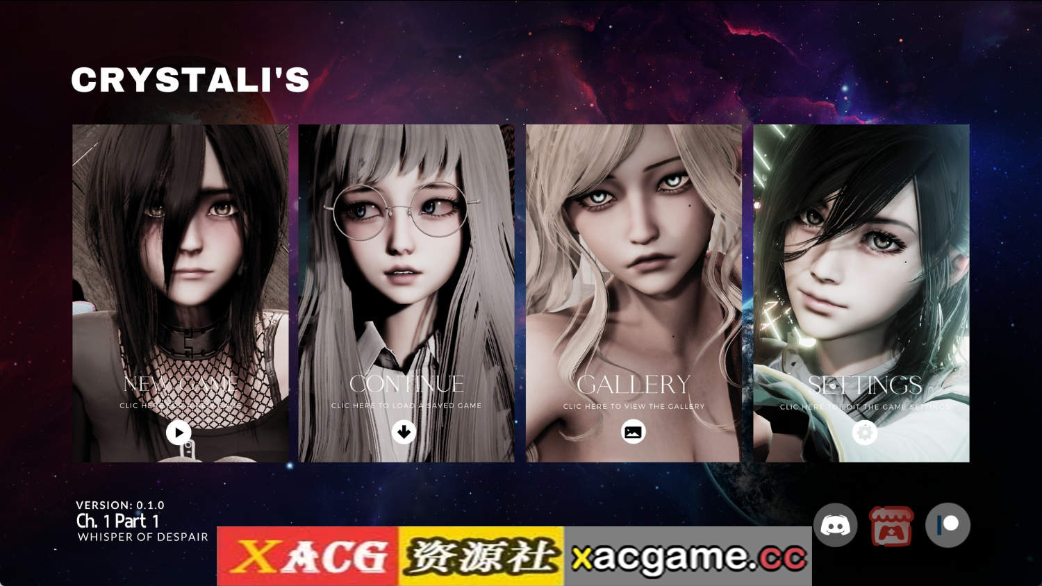 【PC+安卓+IOS/亚洲SLG】水晶0.1.0 AI版【2.12G/汉化/动态/更新】