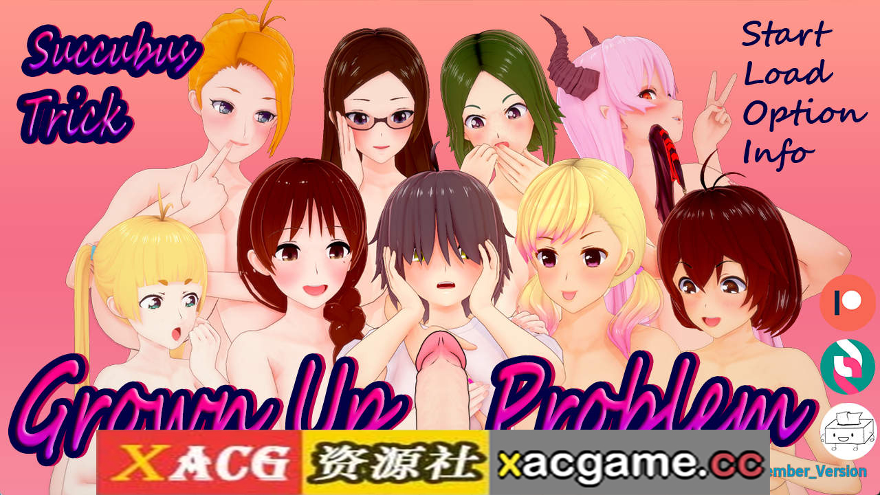 【PC+安卓+IOS/日系SLG】魅魔伎俩：成长问题v0.9.2 AI版【3.50G/汉化/动态/更新】