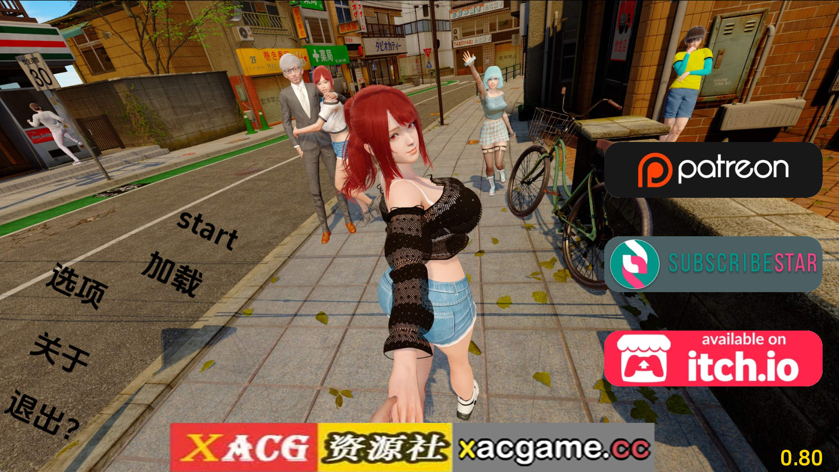 【PC/亚洲SLG】走出青春期：重新想象Ch.1v0.80 AI版【3.44G/汉化/动态/更新】